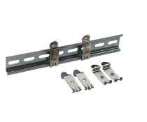 DIN rail clip: For narrow mounting