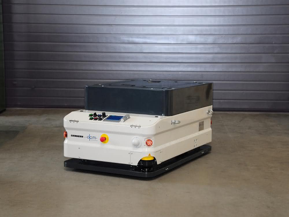 Transport vehicles: AGV for machine interlinking