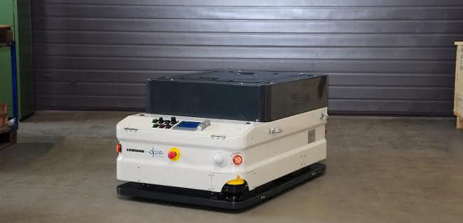 Transport vehicles: AGV for machine interlinking