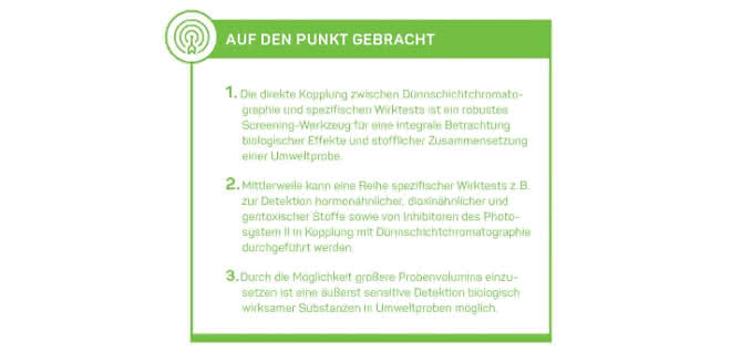 Umweltanalytik: Zwei Seiten einer Medaille Umweltanalytik: Zwei Seiten einer Medaille