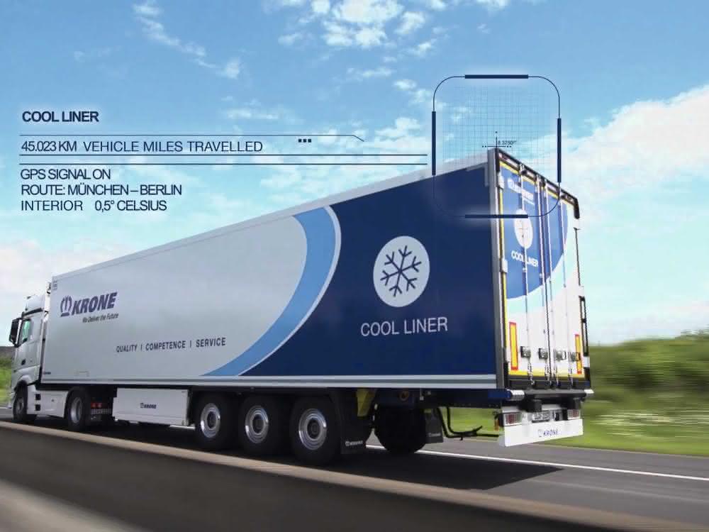 Krone Cool Liner now with Krone Telematics as standard