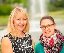 Prof. Henriette Uhlenhaut (links) und Erstautorin Dr. Fabiana Quagliarini (rechts),