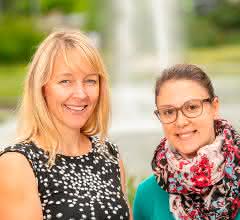 Prof. Henriette Uhlenhaut (links) und Erstautorin Dr. Fabiana Quagliarini (rechts),