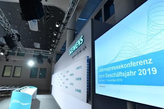 Siemens Bilanzpressekonferenz