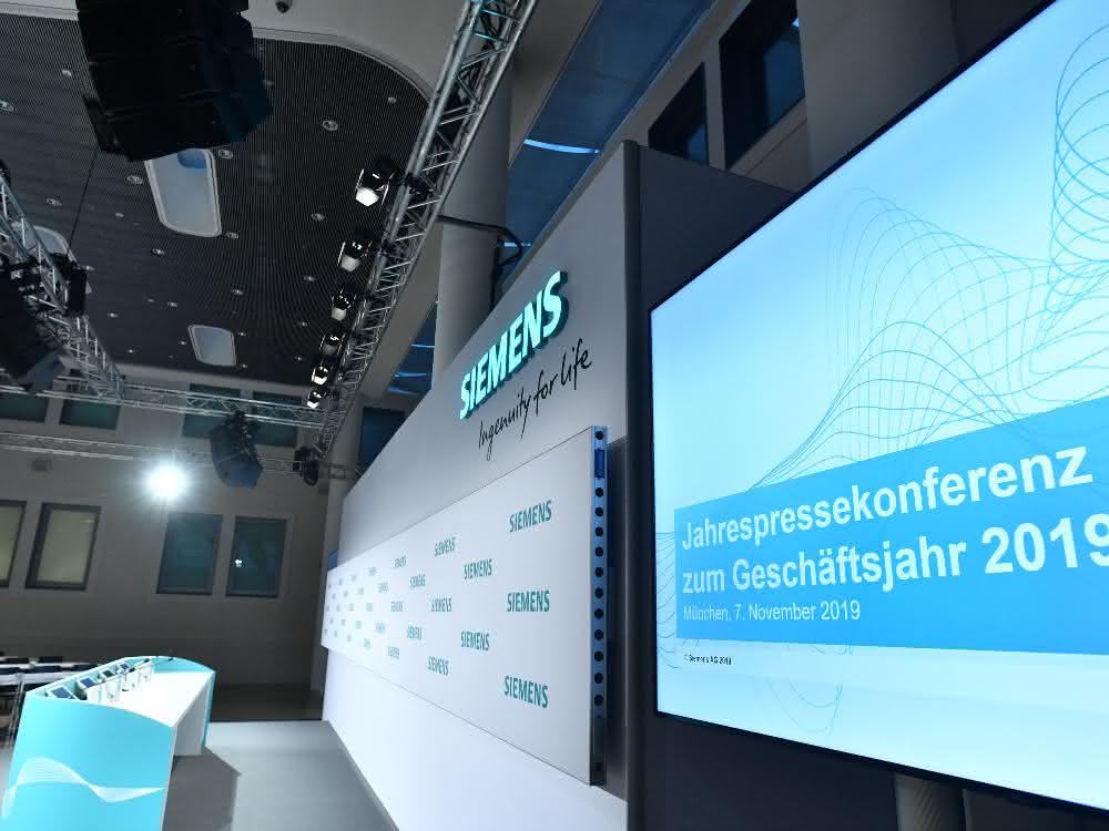 Siemens Bilanzpressekonferenz
