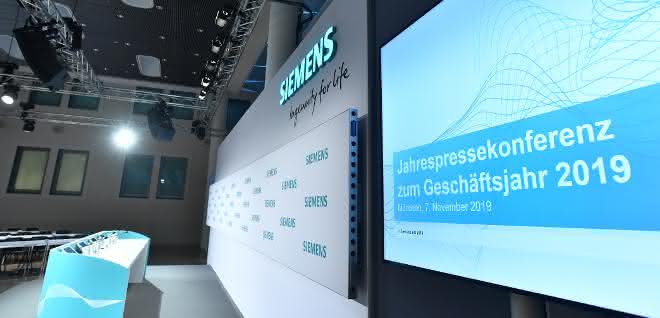 Siemens Bilanzpressekonferenz