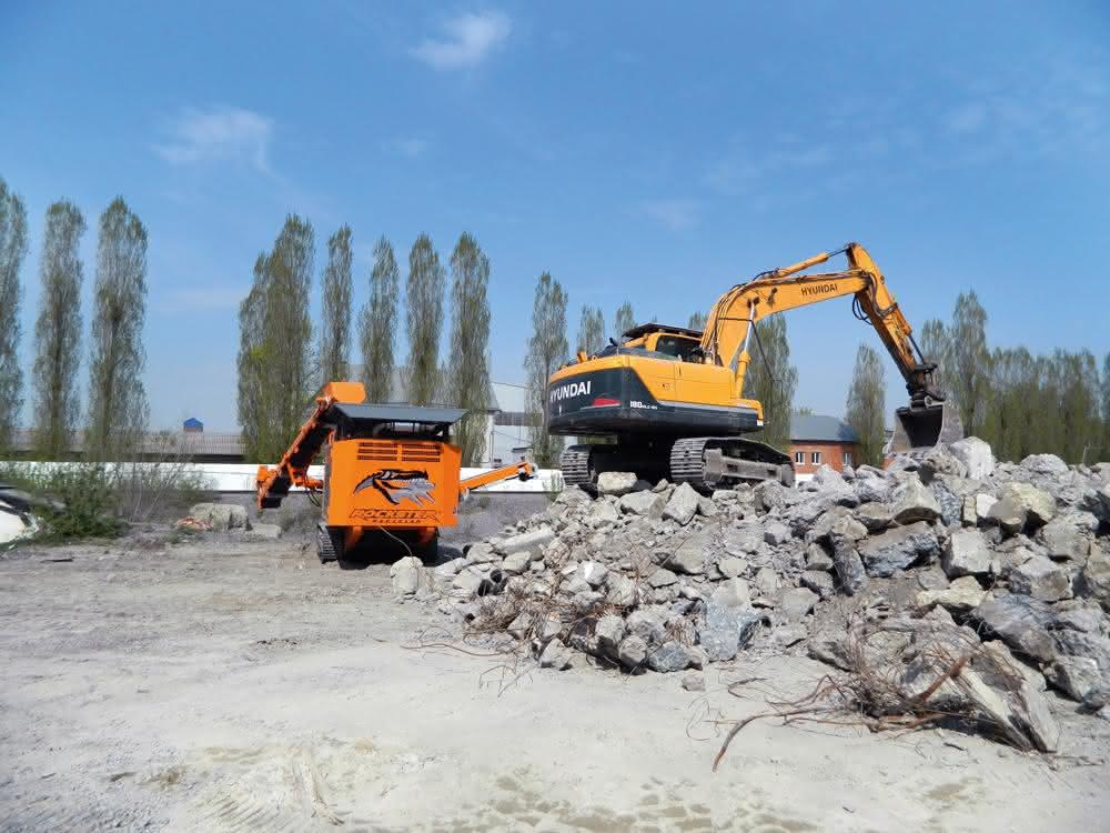 Recycling von Stahlbeton