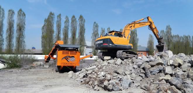 Recycling von Stahlbeton