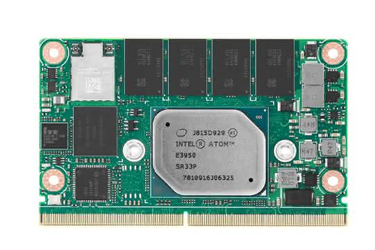 Kompaktes Modul für vielfältige Anwendungen x86-basiertes SMARC-Modul