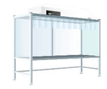Clean room workbench: Cleanly manufactured