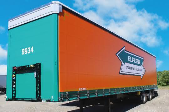Fuhrpark erweitert: 88 neue Kögel 2-Achs-Mega-Auflieger für Elflein