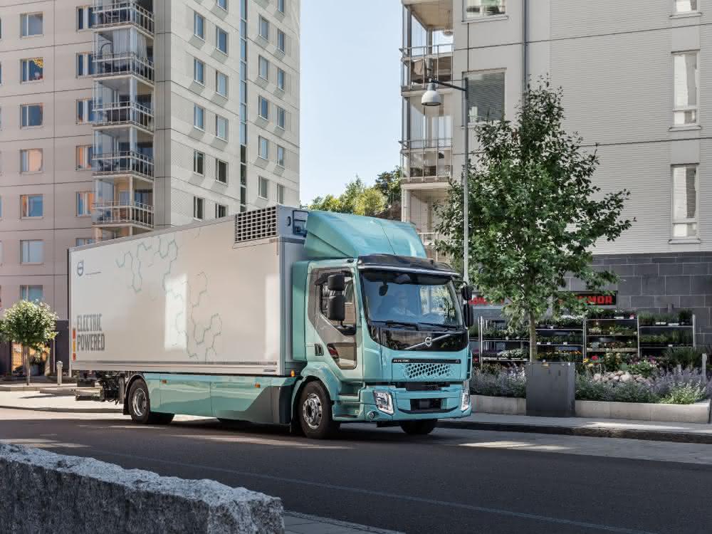 City-Logistik: Volvo Trucks startet Vertrieb von Elektro-Lkw für die Stadt