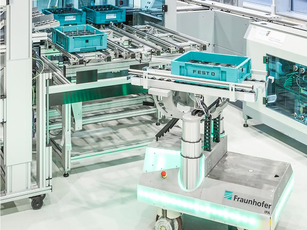Fraunhofer IPA mobile robot