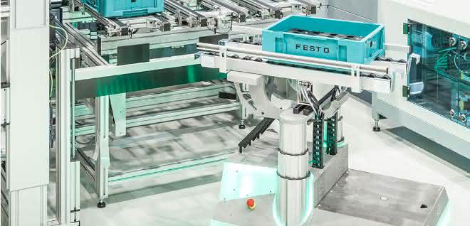 Fraunhofer IPA mobile robot