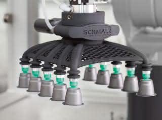 Self-configured vacuum gripper SLG from Schmalz Self-configured vacuum gripper SLG from Schmalz