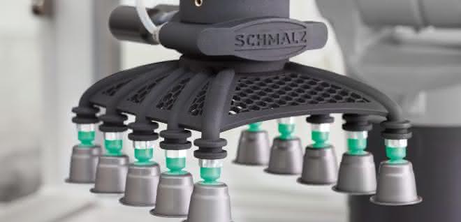 Self-configured vacuum gripper SLG from Schmalz