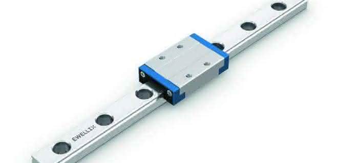 Miniature profile rail guide LLS from Ewellix