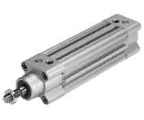 Double-acting pneumatic cylinders