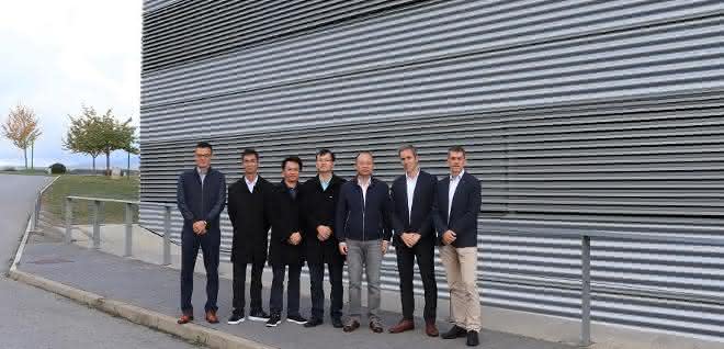 The HSG Laser team visits the Lantek headquarters