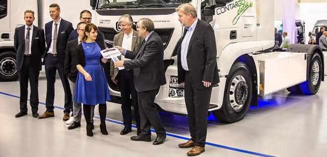 E-mobility: Two new e-trucks for Contargo
