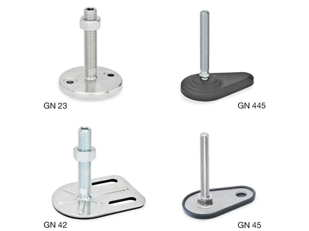 Adjustable feet: Firm footing for all constructions Adjustable feet: Firm footing for all constructions