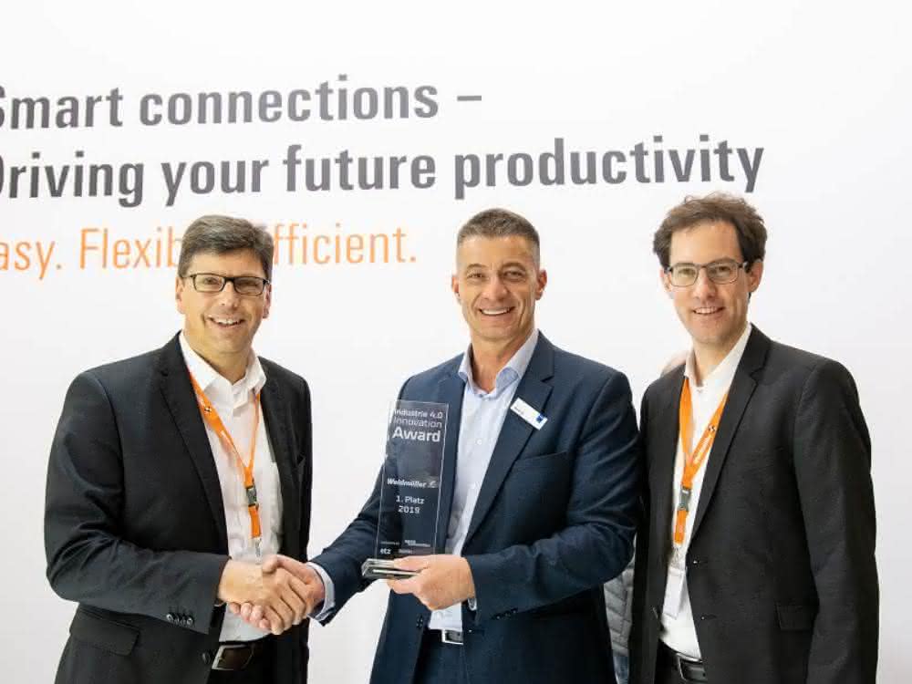 Industry 4.0 Innovation Award for Weidmüller Industry 4.0 Innovation Award for Weidmüller