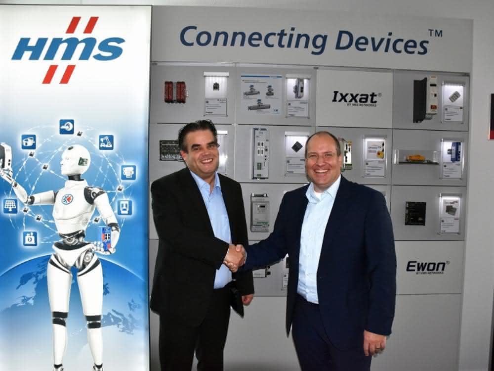 Rutronik expands with products from HMS Industrial Networks Bernd Hantsche and Thilo Döring