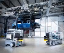 Automotive showroom and test center
