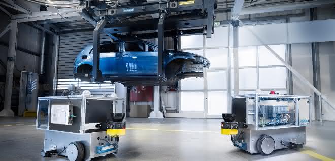Automotive showroom and test center
