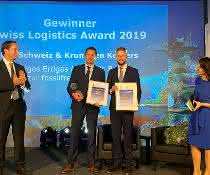"Goodbye Diesel - Hello LNG" project honored: Krummen Kerzers and Lidl Switzerland honored with Swiss Logistics Award "Goodbye Diesel - Hello LNG" project honored: Krummen Kerzers and Lidl Switzerland honored with Swiss Logistics Award