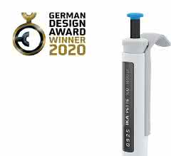 IKA-Pipetten und Logo des German Design Award