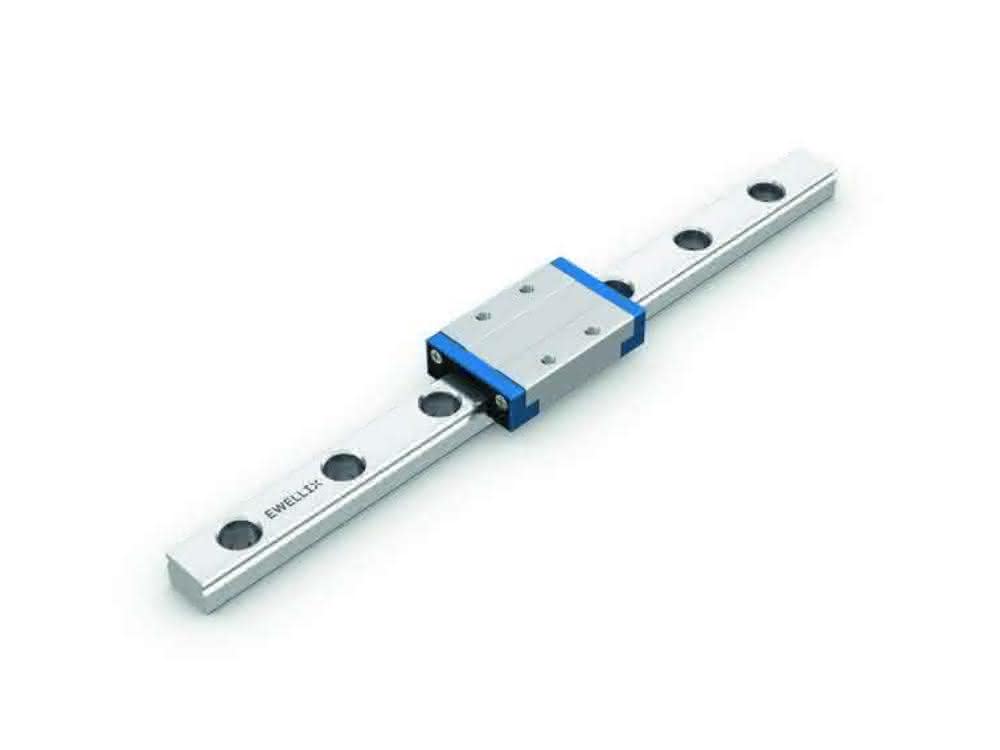Miniature profile rail guide LLS from Ewellix