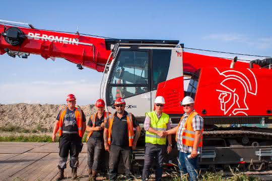Raupen-Teleskopkran: Sennebogen 653e unterstützt Arbeit am NordLink Projekt