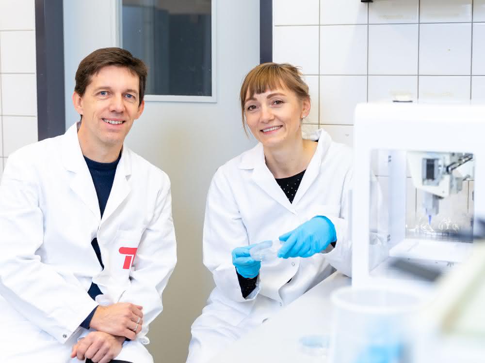 Prof. Dr. Jens Kurreck und Dr. Johanna Berg