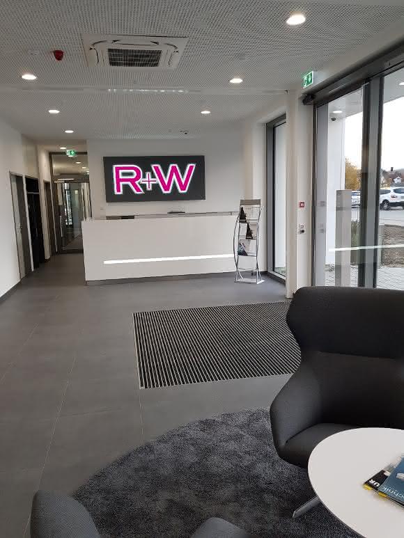 Reception area