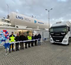 Up to 120 trucks can be refueled daily: New LNG filling station in Rostock
