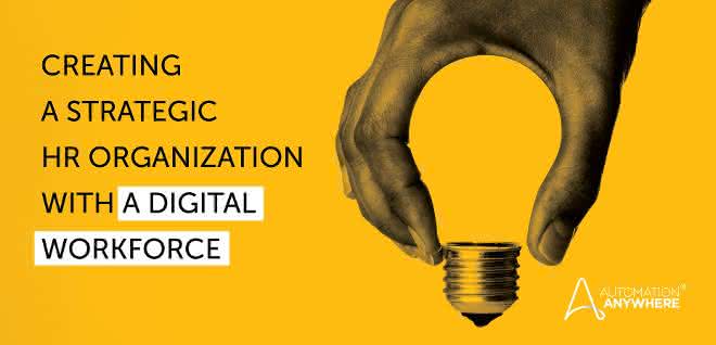 Development of a strategic HR department with a digital workforce