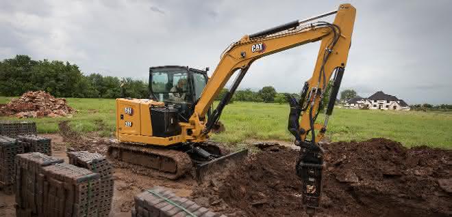 Neues Modell: Caterpillar: Minibagger für Sechs-Tonnen-Klasse