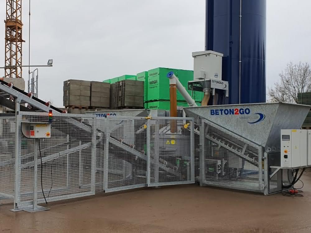 Beton-Hersteller: Beton2Go liefert die 60. Betontankstelle 2019 aus