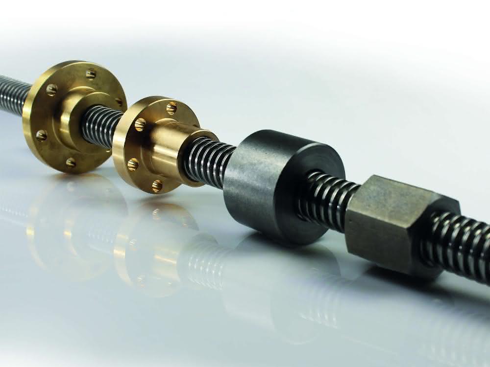 Trapezoidal screw drives