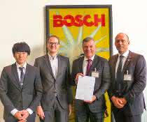 Yuji Manome, Malte Ihlenfeld, Ralf Laber, Heiko Merz SMC and Bosch