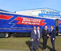 Toni Hotz Transporte now on the road with another Giga Liner Toni Hotz Transporte now on the road with another Giga Liner