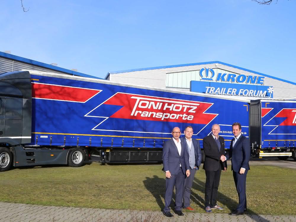 Toni Hotz Transporte ab sofort mit weiterem Giga Liner unterwegs