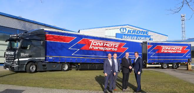 Toni Hotz Transporte ab sofort mit weiterem Giga Liner unterwegs