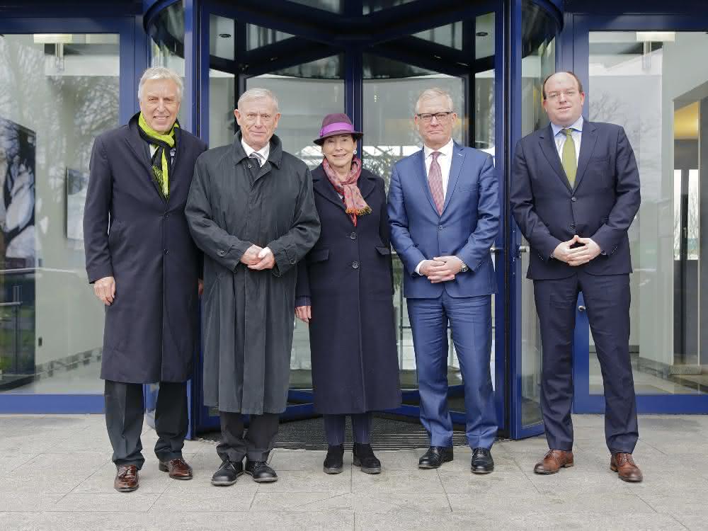 Horst Köhler visits the Port of Duisburg