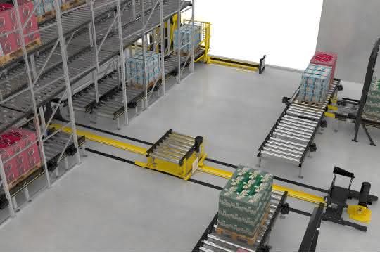 Interroll-Regalbediengeraet