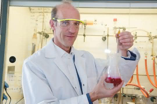 Nils Metzler-Nolte im Labor