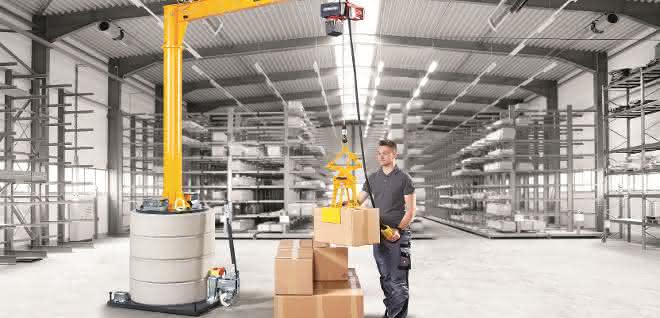 Vetter Krantechnik setzt auf neues Konzept: Mobiler Schwenkkran in modularer Bauweise Vetter Krantechnik setzt auf neues Konzept: Mobiler Schwenkkran in modularer Bauweise