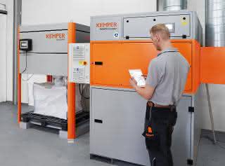 Kemper technician carrying out maintenance work