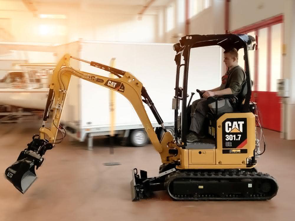E-Bagger: Minibagger elektrisch betrieben